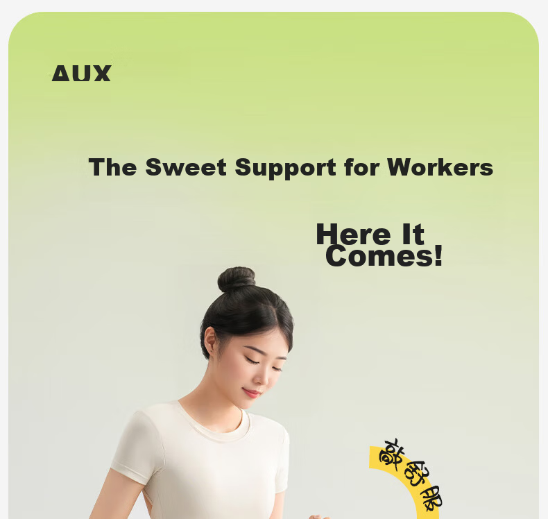 AUX [Mid-Autumn Festival Gift] Waist Massager, Shoulder And Neck Massager, Back And Leg Massage Pillow, Massage Cushion for Home And Office Use, Practical Birthday Gift for Parents, Boyfriends, Girlfriends 4