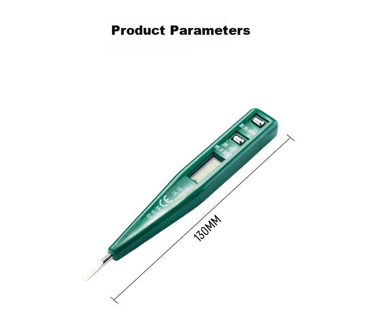 SATA 62601 Digital Display Screwdriver Voltage Tester Inductive Breakpoint and Wire Breakage Tester 1 Piece Set 10
