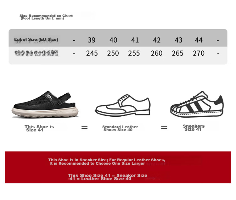Bull Family Men's Summer New Breathable Hollow Toe Sandals Versatile Slippers Men's Mesh Beach Shoes Two-Way Clog Shoes 9
