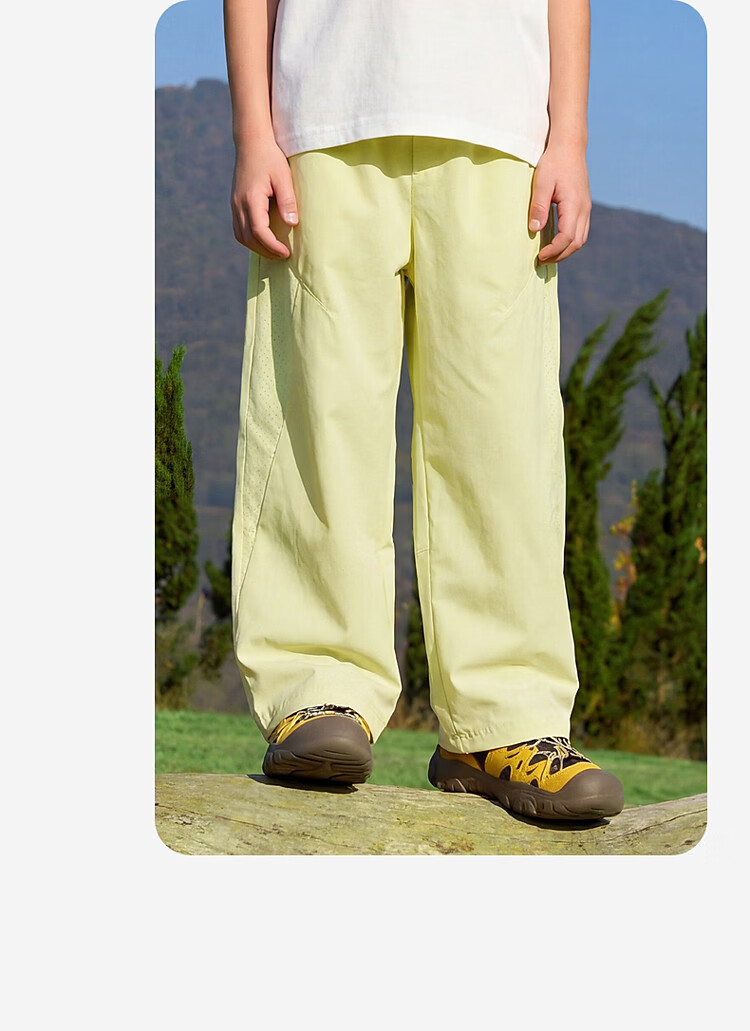 ASK JUNIOR Kids Mosquito-Repellent Pants Boys and Girls Summer Lightweight Quick-Dry Cooling Curved Blade Pants for Older Children 2026 New Model 23