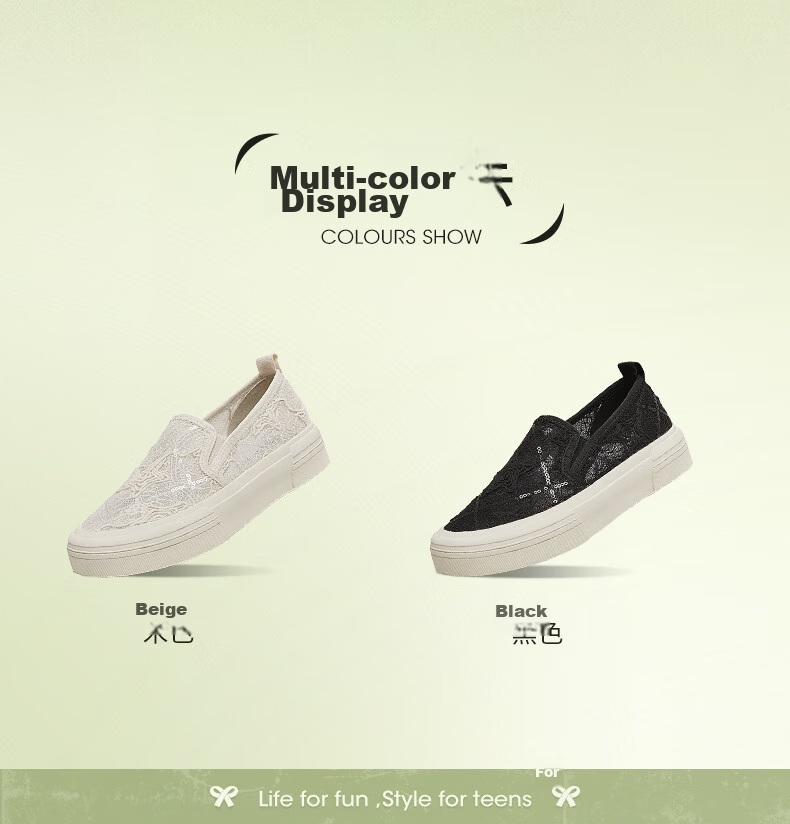 TEENMIX Women's White Sneakers Thick Sole Slip-On Fisherman Shoes Breathable Casual New Arrival 3
