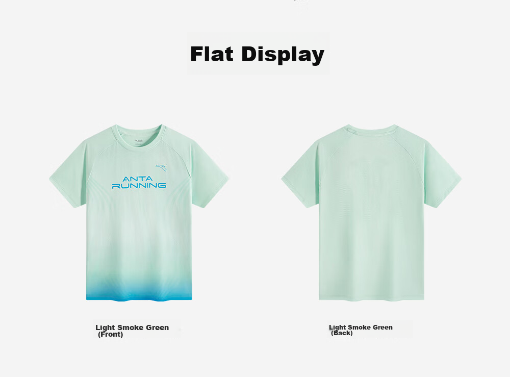 Anta Kids Quick-Dry Summer Cooling Printed Sports T-Shirt Water Cooling Series 352625111 25