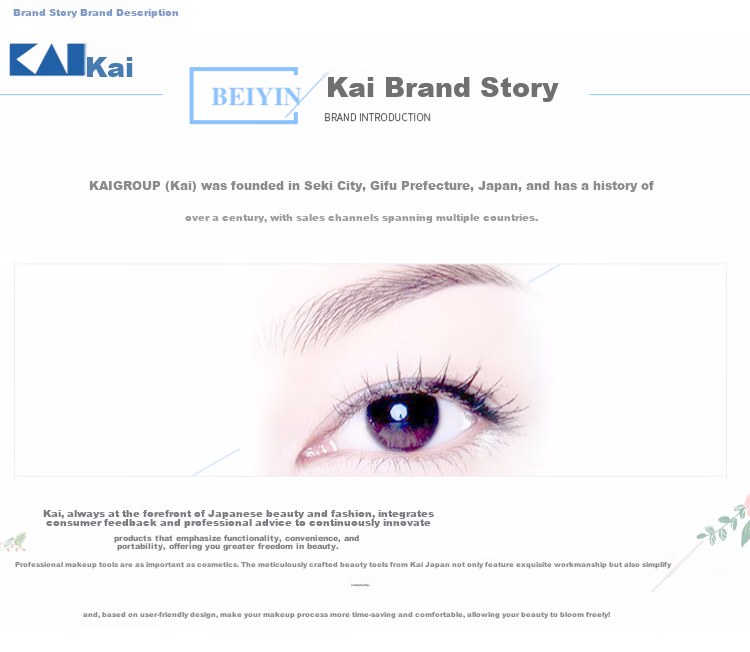 KAI Japan Imported Eyebrow Razor for Men and Women (5 Blades) Skin-Friendly Beginner-Friendly Blades 7