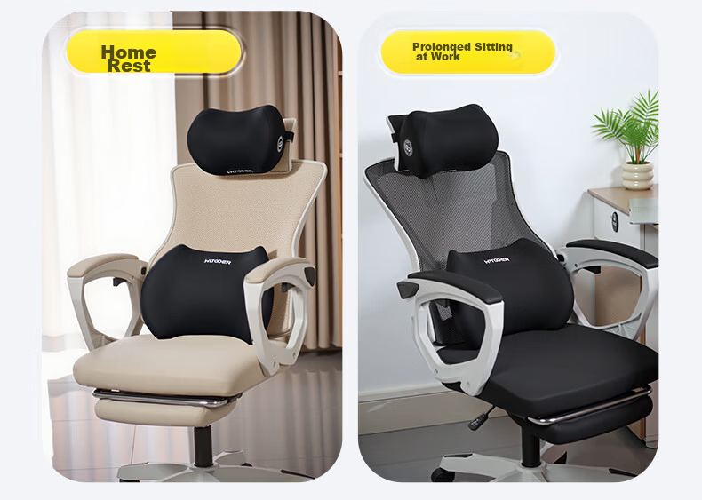 Zhiguozhe Car Headrest Neck Pillow Premium Memory Foam Neck Support Cushion for Driver Seat Long-Distance Travel 16