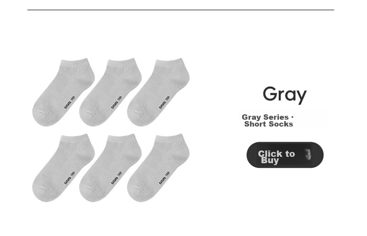 BANANA TRIP Disposable Men's Short Crew Socks Four Seasons Daily Cotton Socks [10A Antibacterial] Vacuum Compressed Individual Pack Black 20