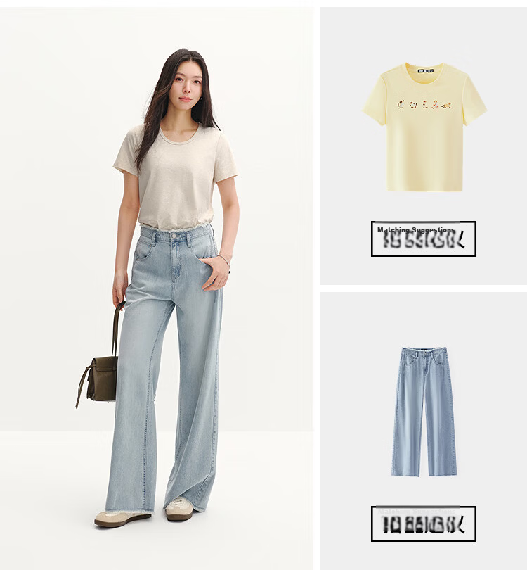 Semir Women's Short Sleeve T-Shirt, Cropped Fit, Slimming, Regular Shoulder, Inner Wear, Summer Cool Feel, Slim Fit Base Layer, 109326100001 19
