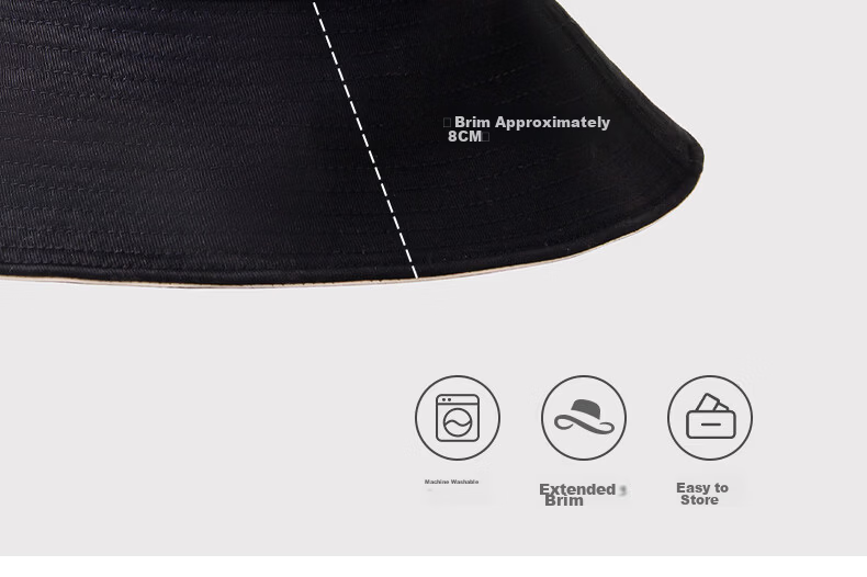 QUEEN.EASY Solid Color Reversible Fisherman Hat Women Summer Versatile Sunshade Sunscreen Bucket Hat Spring Autumn 2026 New Arrival 10
