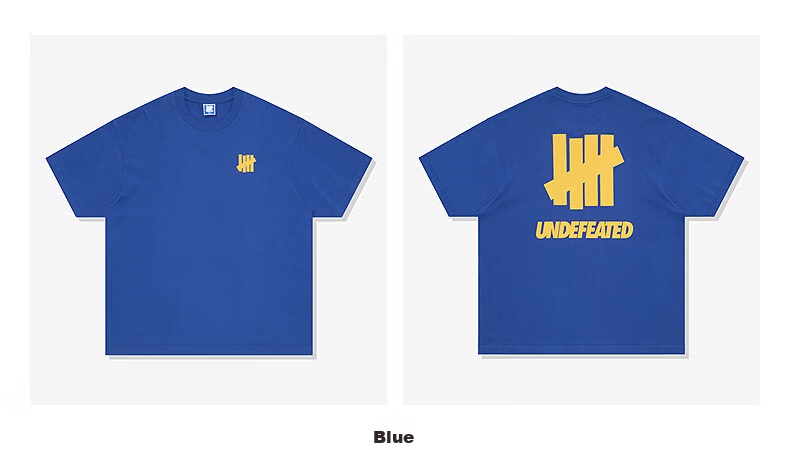 UNDEFEATED Five Stripes Official Autumn New Classic LOCK UP Short Tee White S 12