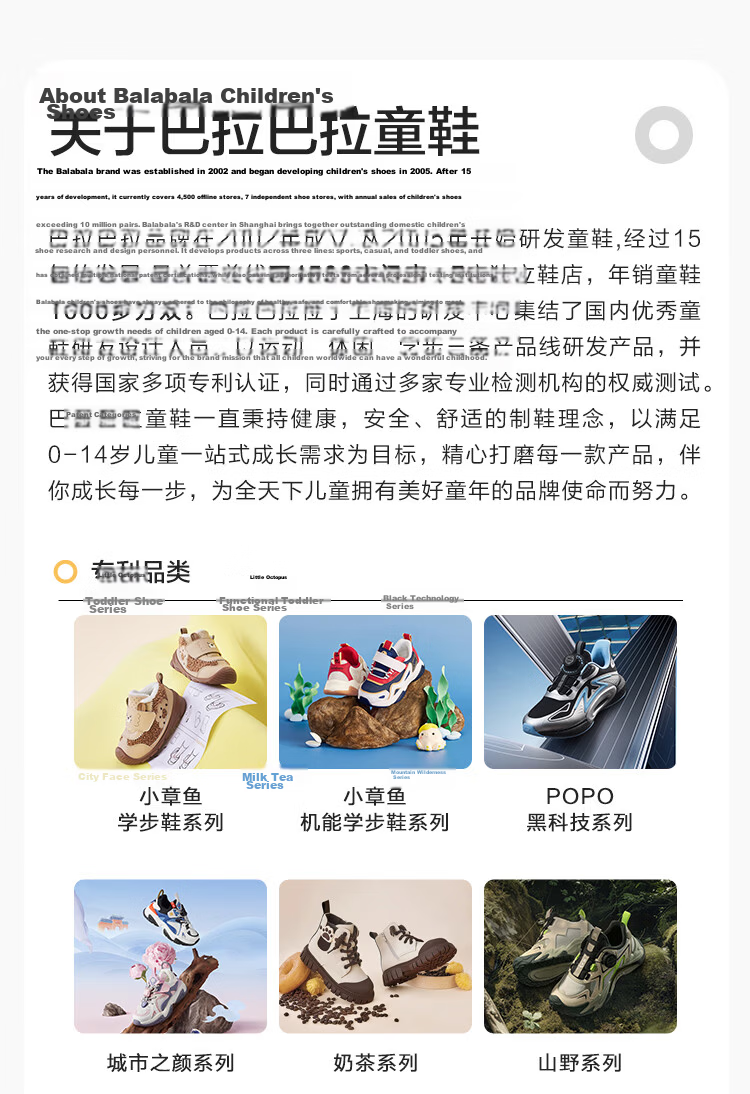 Balabala Kids Sandals Boys Sports Shoes 2026 Summer New Breathable Non-slip Closed-toe Mesh Water Shoes for Boys 26