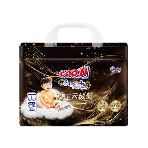 GOO.N Cloud Soft Diaper Pants L30 (9-14kg) Soft and Antibacterial