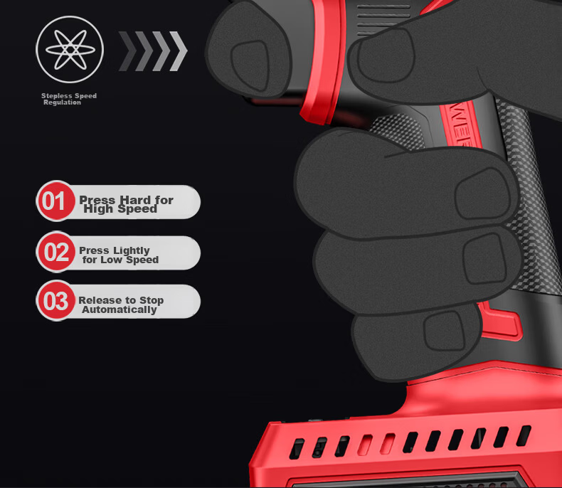 DELIXI ELECTRIC Brushless Impact Wrench High Torque Genuine Electric Wrench Lithium Battery Cordless Power Tool Charger Air Gun 18
