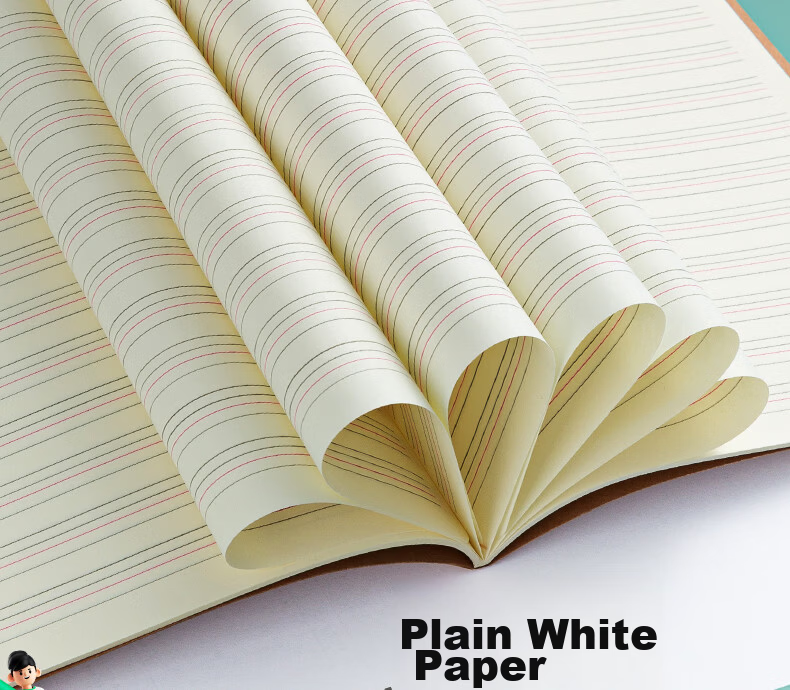 M&G 16K Error Correction Notebook Kraft Paper English Correction Student Draft Chinese Math Error Sorting Correction Set 10pcs F16360AB 22