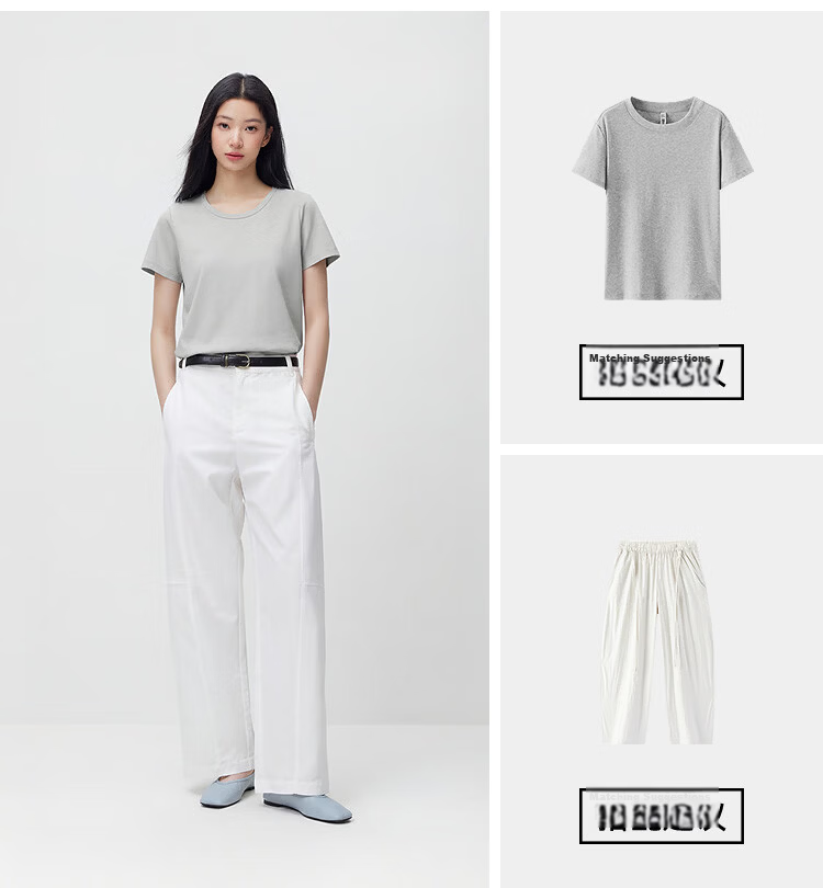Semir Women's Short Sleeve T-Shirt, Cropped Fit, Slimming, Regular Shoulder, Inner Wear, Summer Cool Feel, Slim Fit Base Layer, 109326100001 23