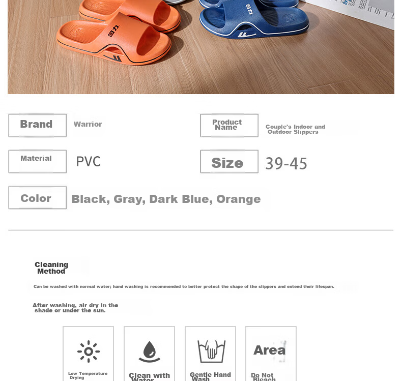 Huili Four Seasons Trendy Sandals, Fashionable Indoor And Outdoor Non-Slip Lightweight Comfortable Men's Slippers HL3920 Gray Size 43 10