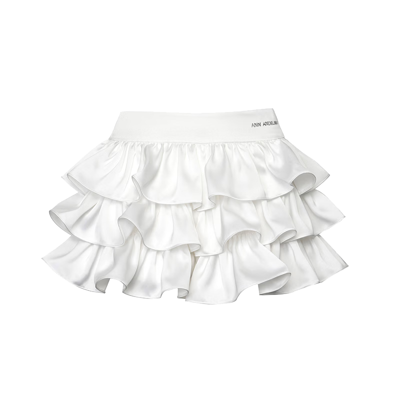 ANN ANDELMAN Official Ballet Style Cake Skirt High Waist White XS