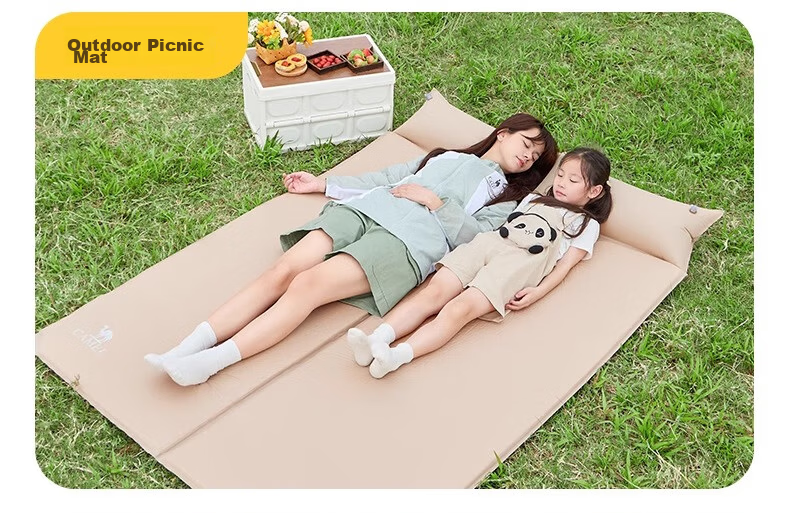 CAMEL Thickened Inflatable Moisture-Proof Mat Air Mattress Portable Outdoor Tent Air Bed 2103B 17