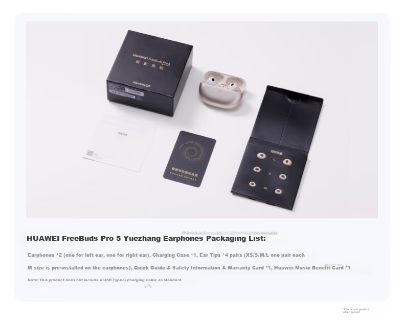 Huawei FreeBuds Pro 5 Yuezhang Wireless Bluetooth Noise-Cancelling Earphones Master Quality Sound Dual-Engine Ultimate Noise Cancellation AI Smart Ear Assistant Sky Blue 1