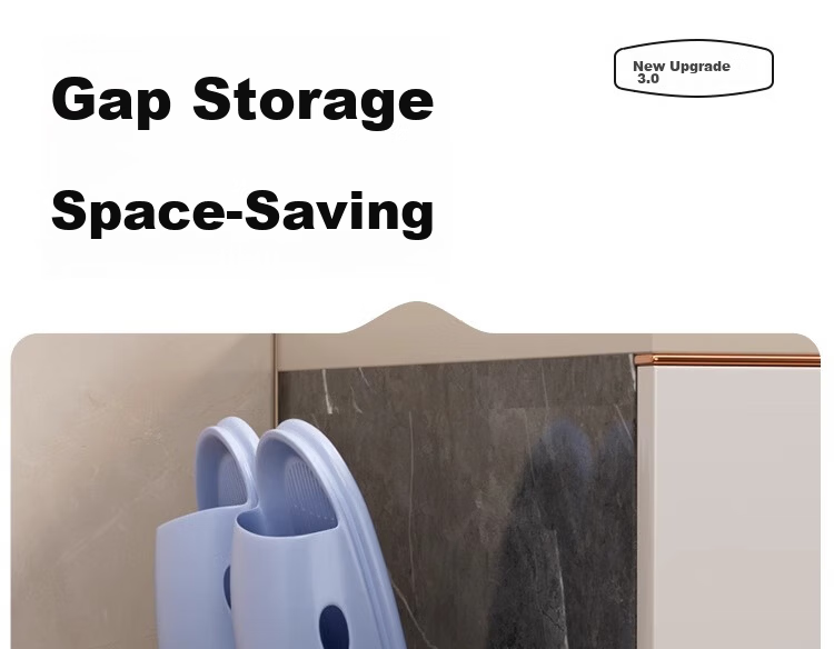 Baihan Suction Cup Bathroom Slipper Rack Towel Rack No Drilling Storage Shelf Waterproof Slipper Holder 13