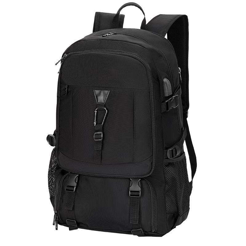 JINSHIWQ Travel Backpack Men's Hiking Bag Large Capacity Durable Outdoor Business Trip Hiking Backpack