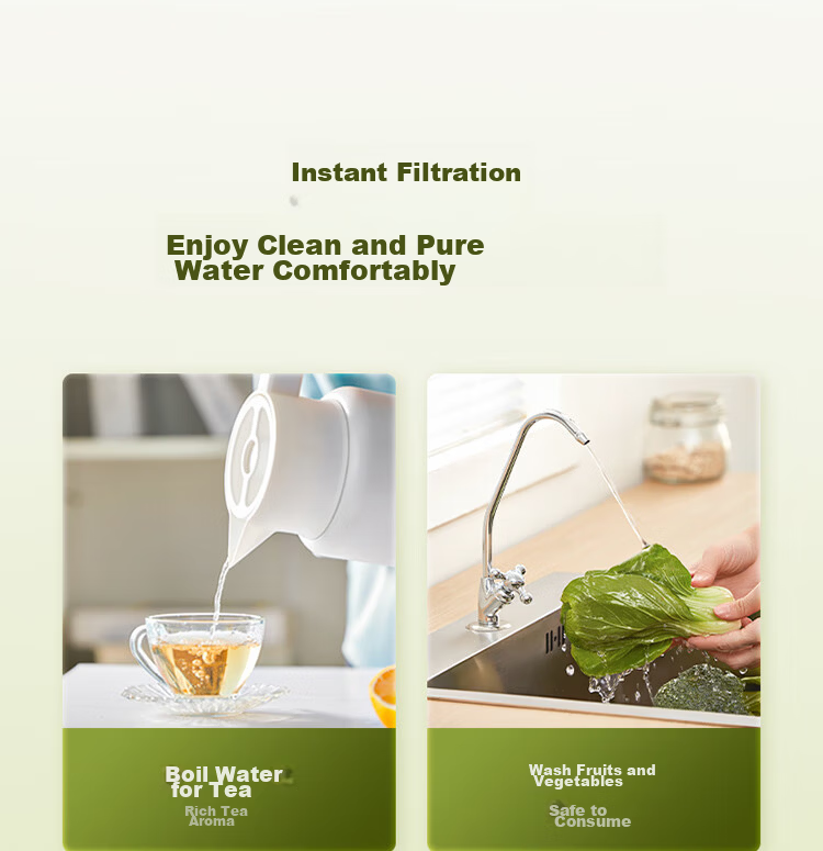 SUPOR Under-Sink Water Purifier for Home Use, Ultrafiltration System, 2.85 Liters/minute High Flow Rate, Zero Wastewater Under-Sink Water Purifier, Mineral Water Filter UU09 14