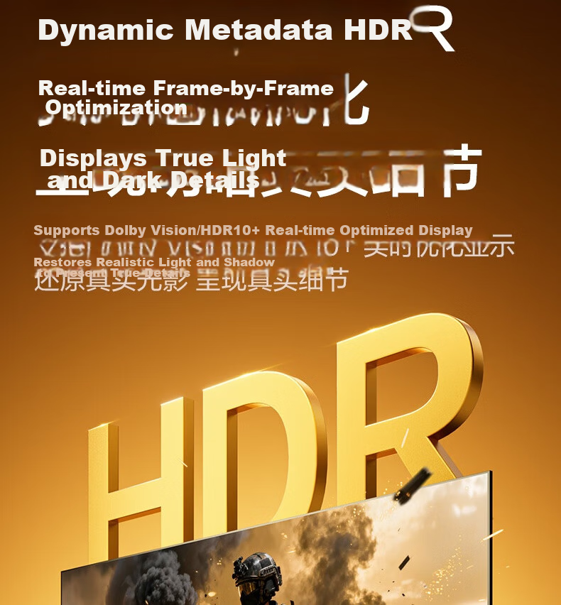 Deli HDMI Cable 2.1 Version 2m 8K60Hz 4K240Hz High-Definition Video Cable Compatible with HDMI 2.0 Laptop TV Monitor Projector AJ21H-20 10