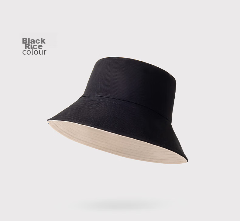 QUEEN.EASY Solid Color Reversible Fisherman Hat Women Summer Versatile Sunshade Sunscreen Bucket Hat Spring Autumn 2026 New Arrival 15
