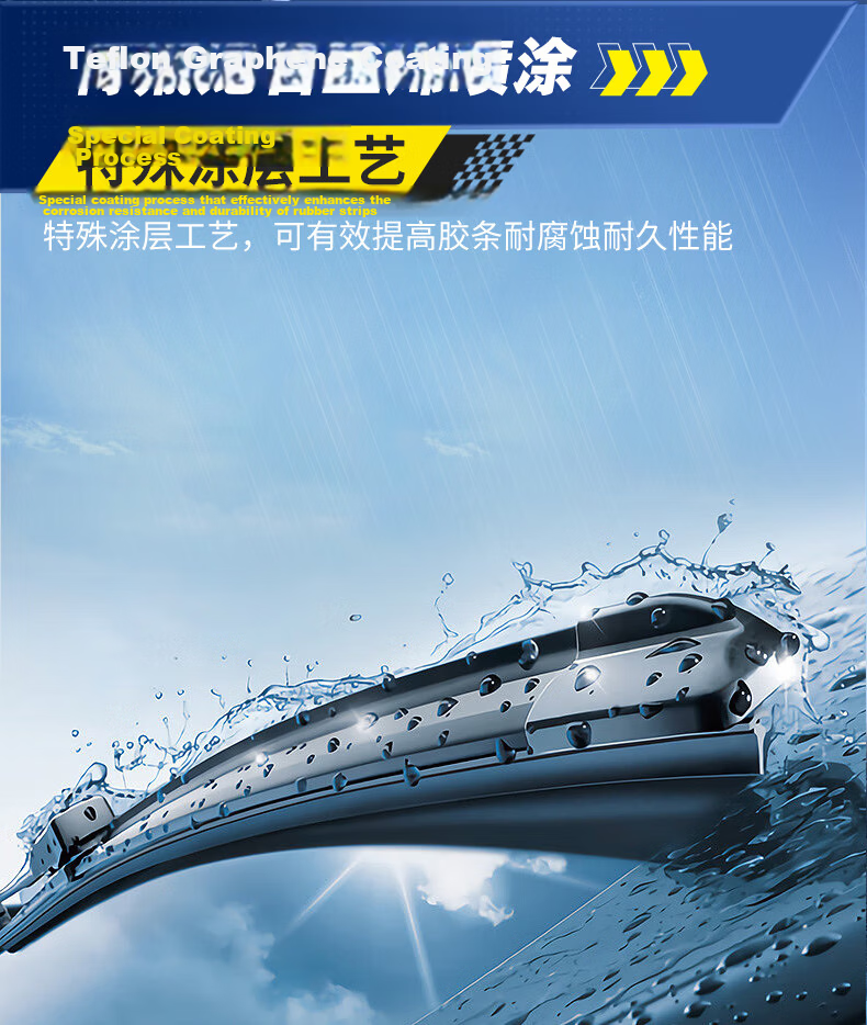 MICHELIN Silent New Frameless Wiper Blades for Volkswagen Magotan 16-24 / Sagitar / Passat / Civic 24/19K 6