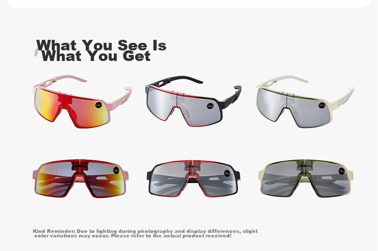 YEEHOO Kids Outdoor Cycling Glasses 3-12 Years [3D Full Folding] Sports Sandproof UV Protection Sunglasses 14