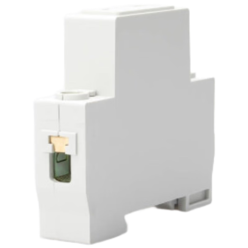 CHNT Modular DIN Rail Socket Two-Pole 10A AC30-103 Two-Pole 10A Rail-Mounted Distribution Box Socket Multimedia Box Temporary Socket for Construction Site