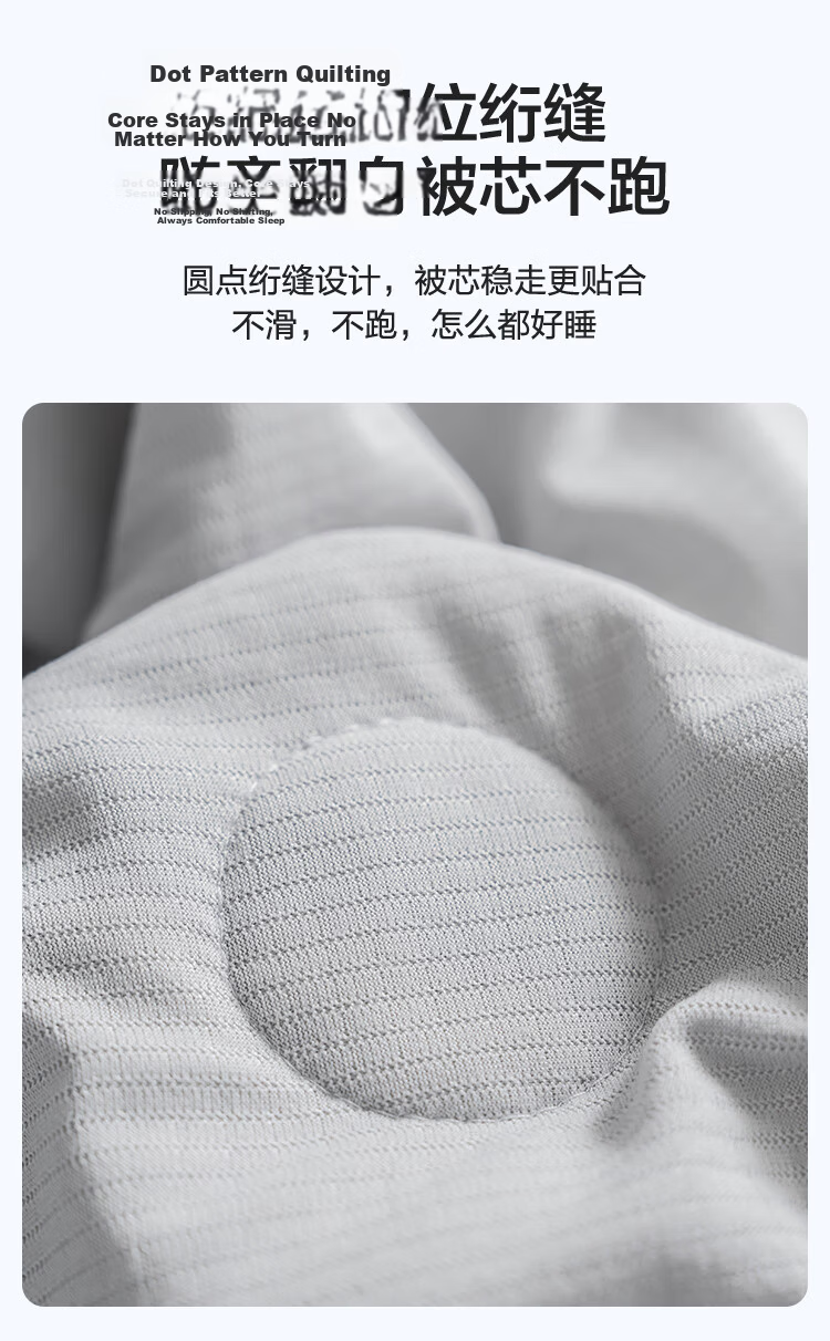JD Original Oxygen Grid Summer Cool Quilt, Class A Antibacterial Breathable Air Conditioning Quilt, Machine Washable Fiber Summer Blanket, Blue 2x2.3m 12