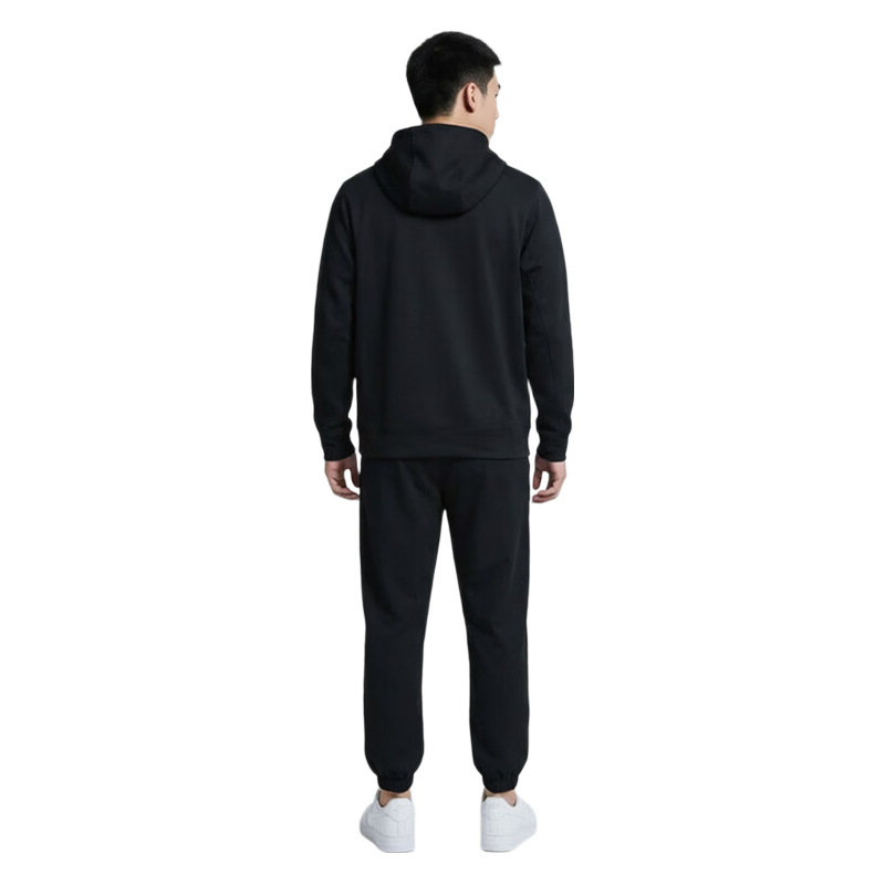 NIKE Men's Spring Autumn Pullover Hoodie Casual Urban Commuter II1305-010 Black/Grey 2XL