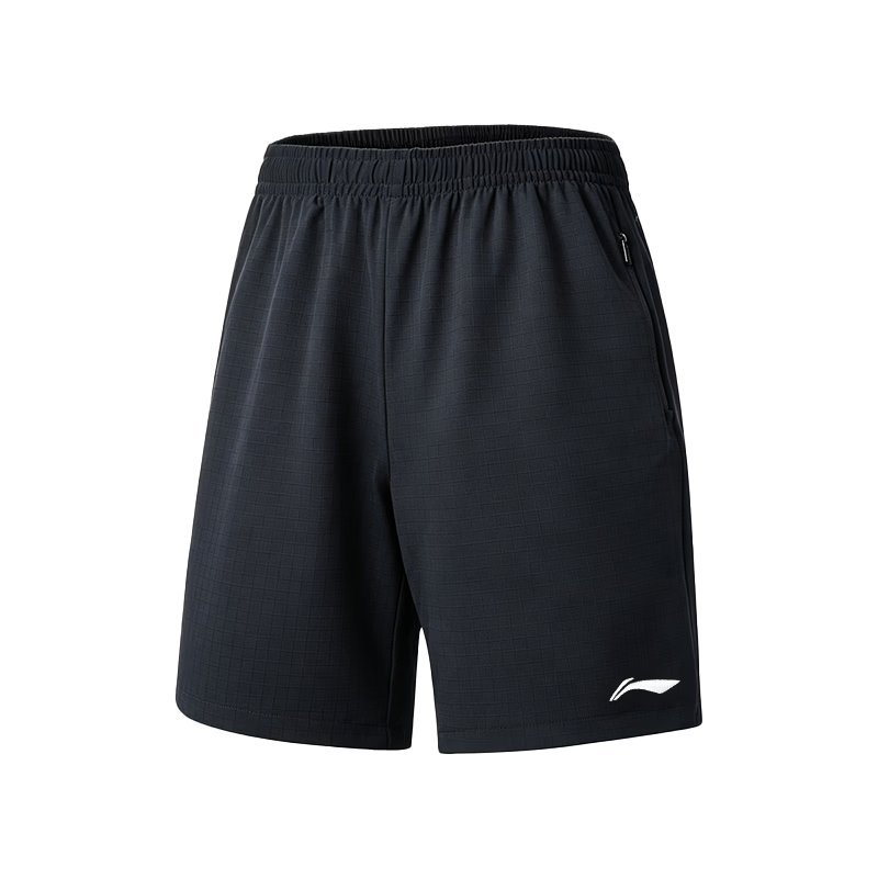 LI-NING Sports Quick-Dry Shorts Unisex Summer Breathable Casual Loose Fit Five-Point Pants Skin-Friendly Lightweight Dry Comfortable Shorts