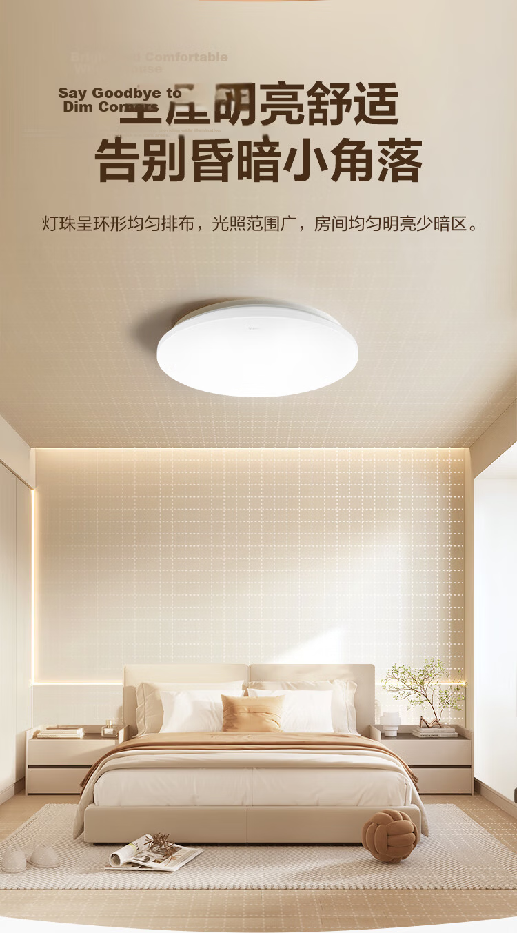 BULL LED Ceiling Light Retrofit Bulb Strip Replacement Light Panel Source 12W Round 6500K 4