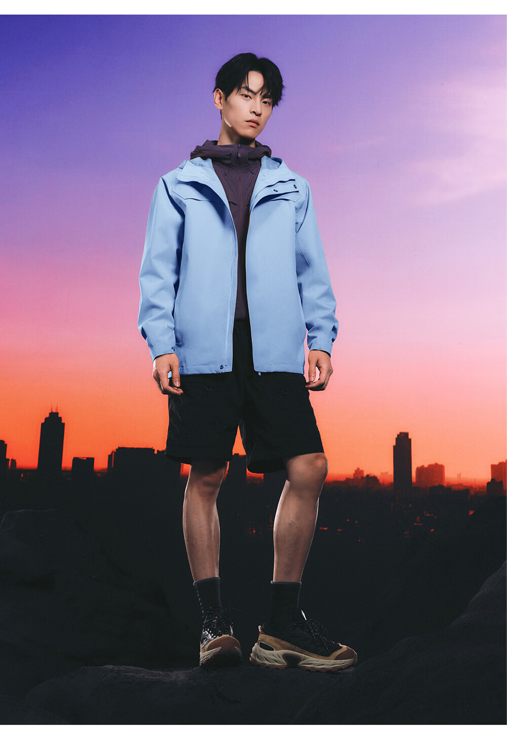 Toread Suzaku 2.0 3-in-1 Women's Spring Autumn Outdoor Windproof Waterproof Hiking Mountaineering Jacket Unisex 27