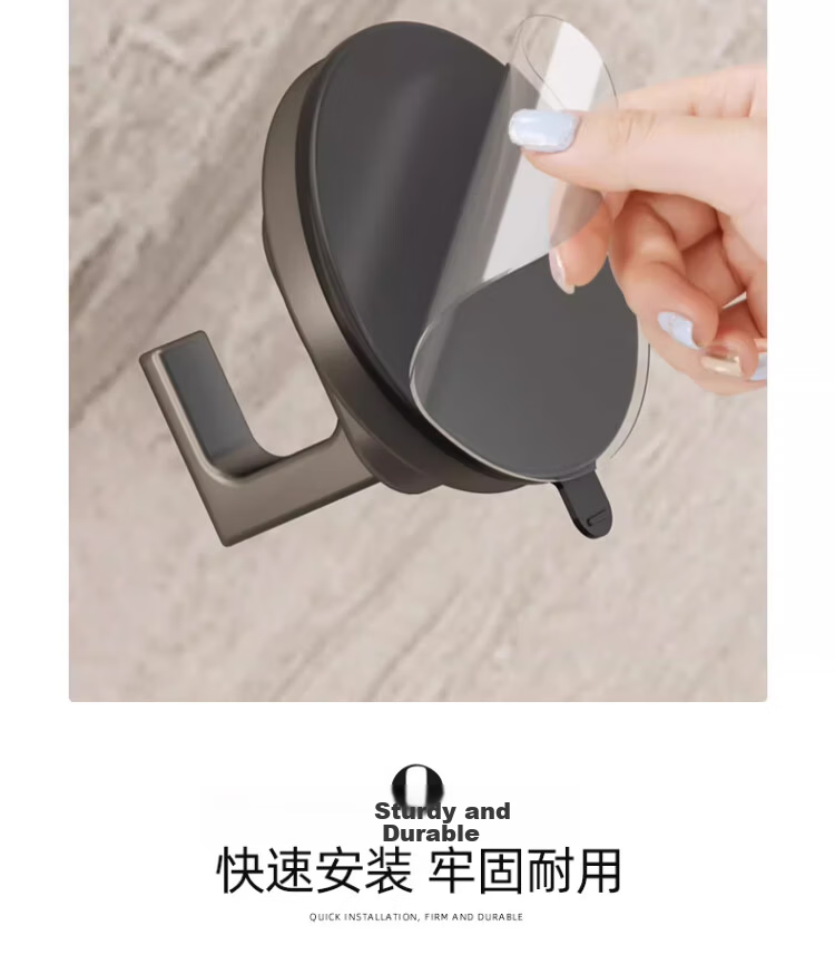 Xinpai Vintage Style No-Drill Wall-Mounted Coat Hook for Bedroom Entryway Cloakroom Door Back Hanging Rack 6