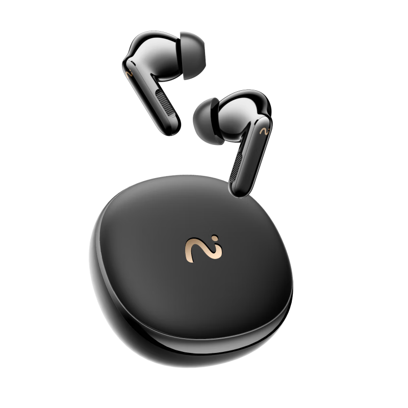 IFLYTEK AI Meeting Headset Pro3 Black Gold Smart Noise-Cancelling Bluetooth Wireless Translation Earphones Travel Translator Compatible with Apple and Huawei