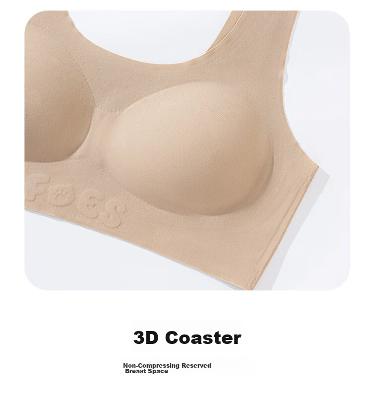 GUJIN Girls' Underwear High School Middle School Student Pink Foundation Thin Bra Youth Development Invisible Seamless Vest 15