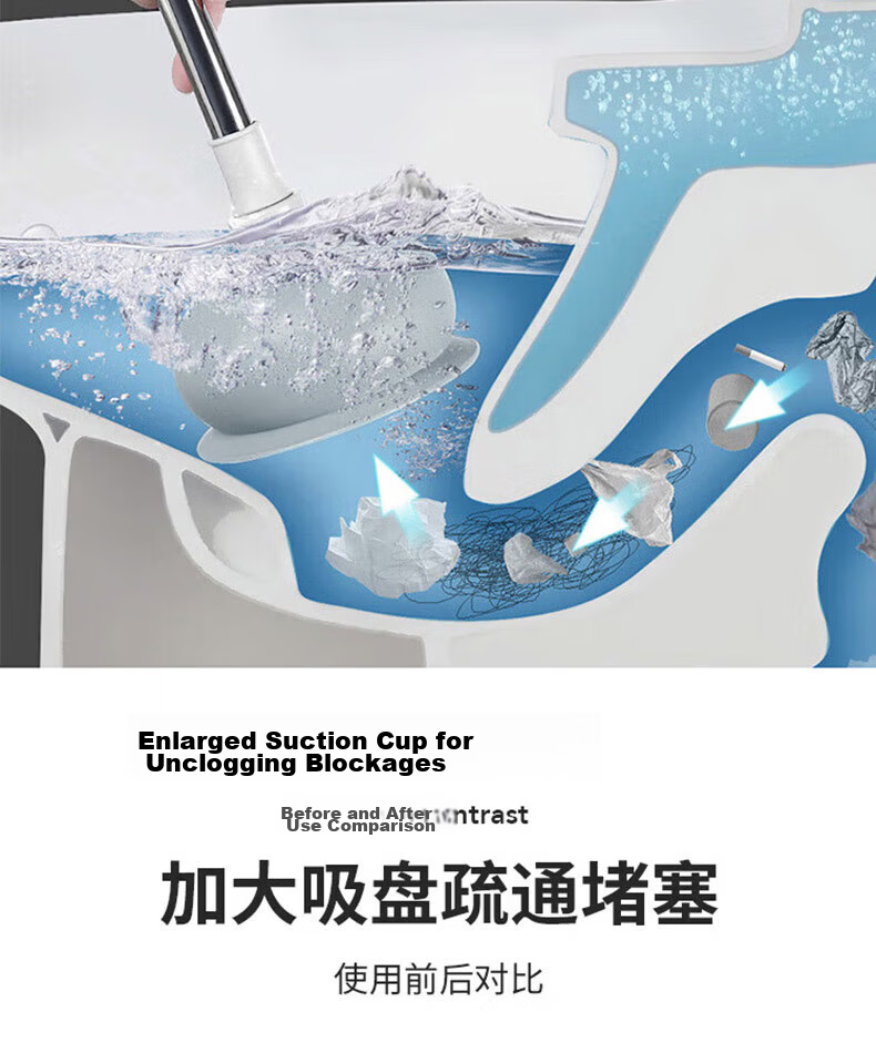 Qianxihong Electric Drain Cleaner for Toilet And Kitchen, Automatic Sewer Cleaning Machine with Drill Function, 10-Meter GQ-90 Manual And Automatic Combo Model 5