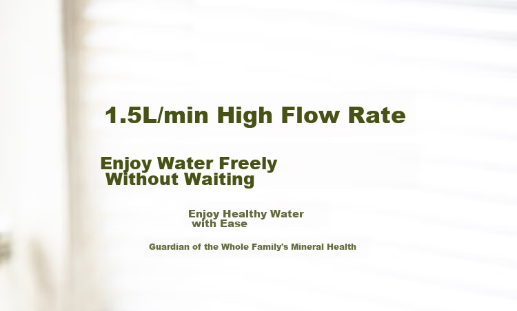 SUPOR Under-Sink Water Purifier for Home Use, Ultrafiltration System, 2.85 Liters/minute High Flow Rate, Zero Wastewater Under-Sink Water Purifier, Mineral Water Filter UU09 12