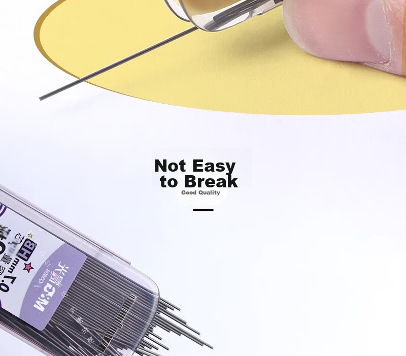 M&G Pokémon Mechanical Pencil Refills HB 0.5mm Resin Lead Large Capacity 100pcs Box QSLQ3807 Exam Essential 7
