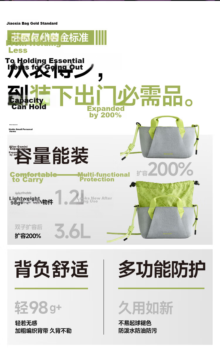 Beneunder Crossbody Bag Women's Shoulder Bag Tote Bag Lightweight Practical Small Bag Gift for Girls 4