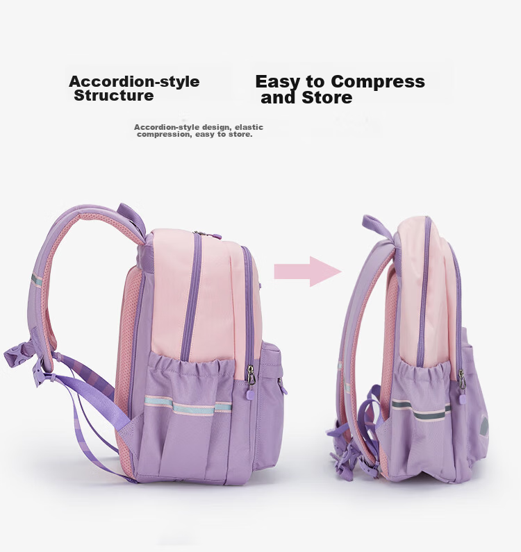 KALA·Y Backpack for Primary School Students Grades 1-3 Ultra-Lightweight Reduced-Load Backpack Outdoor Travel High-Quality Stylish Casual Backpack for Boys And Girls 5