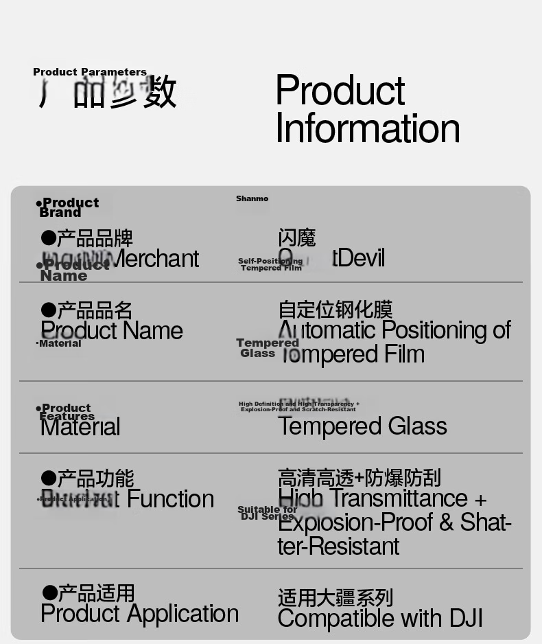 Shanmo Tempered Glass Screen Protector for DJI Action4, High-Definition Protective Film, Anti-Scratch and Anti-Bump, Compatible with Cage Version Accessories 14