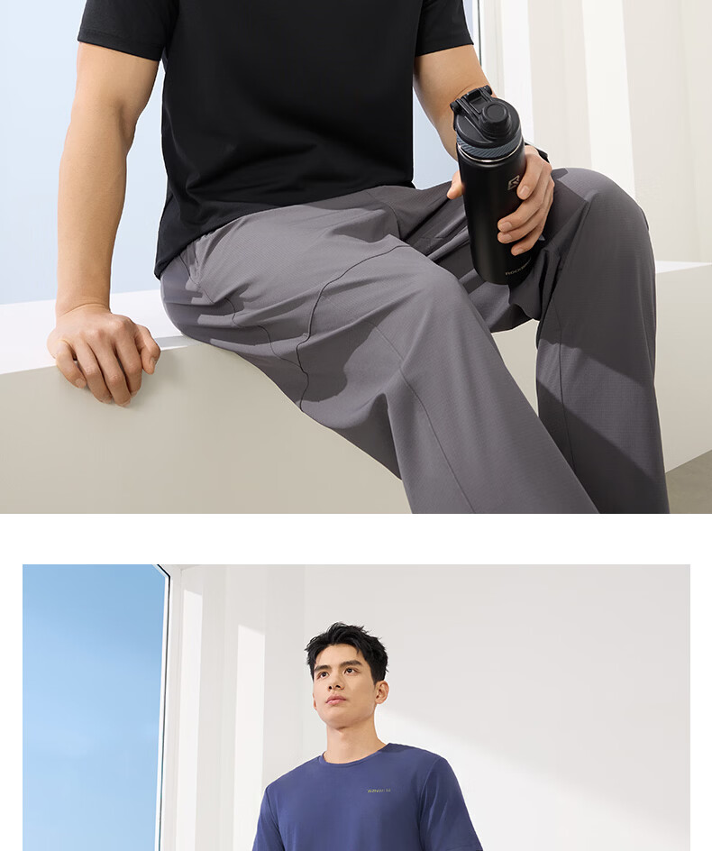 361° Men's Short-Sleeve T-Shirt, Summer Quick-Dry Sports Running Loose-Fit Fitness Casual Men's Tee Clothing 652524113H-2 72