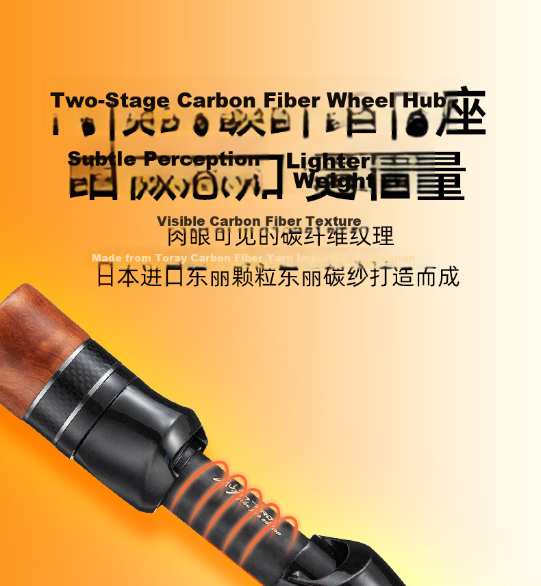 Jihu 1.8m Jihu PRO Straight Handle Telescopic L-Tuned Micro Lure Fishing Rod for Whitebait and Mackerel 12