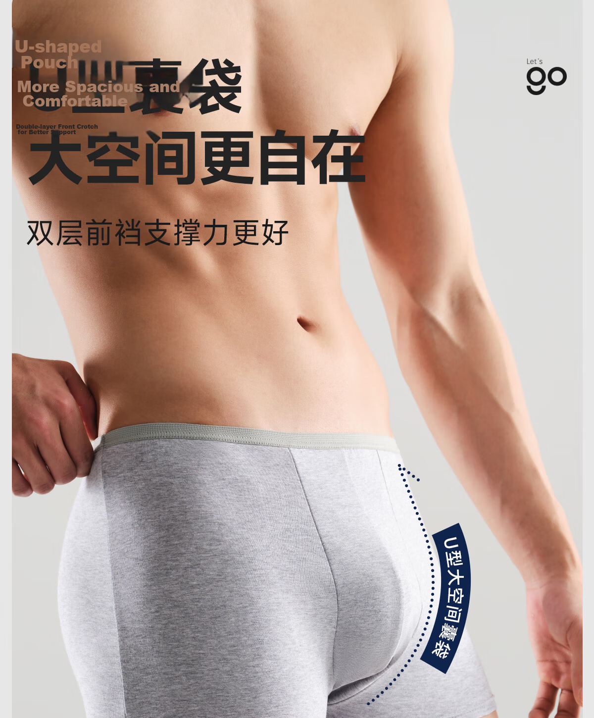 Freego Pure Cotton Boxer Briefs for Men, Disposable, Sterilized, No-Wash, Travel And Business Use, Mixed Colors, 6 Pieces, 2XL 9