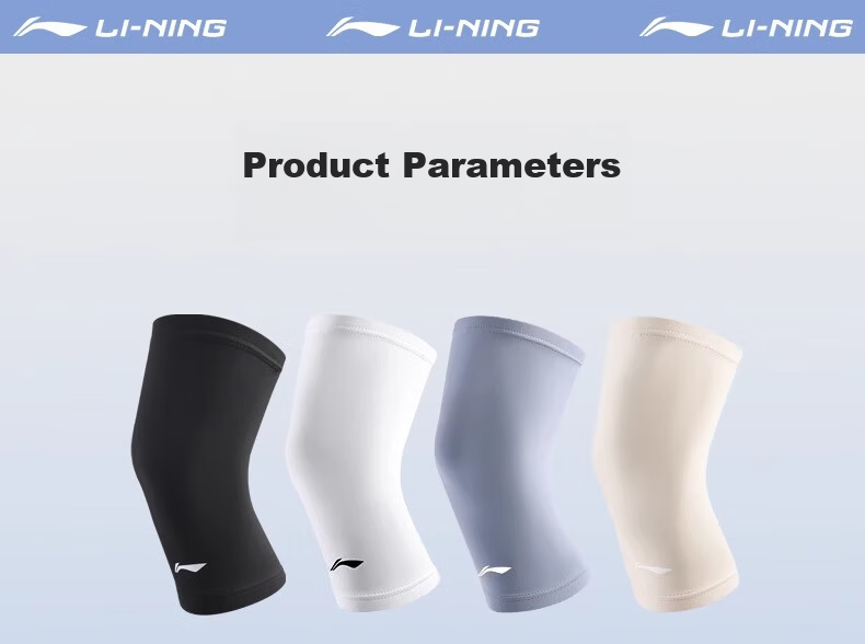 Li-Ning Summer Lightweight Knee Brace Unisex Arthritis Warm Air-Conditioned Room Breathable Office Cold Protection 24
