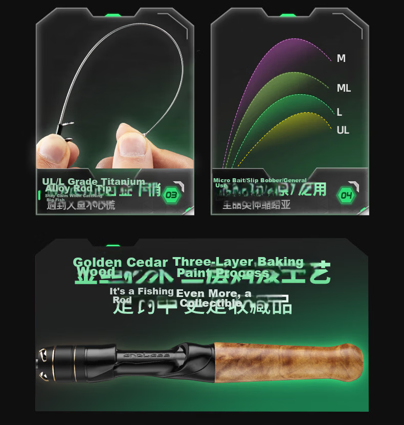 Jihu 1.8m L-curve Sliding Version A-Ring King PRO Telescopic Lure Rod Water Drop Reel Combo Ultra Short Section Fishing Rod 3