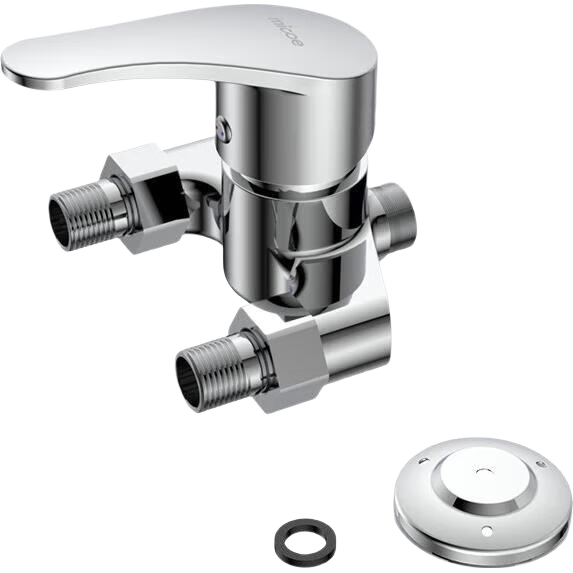 MICOE Bathtub Faucet, Shower Mixing Valve, Exposed Pipes, Hot And Cold Bathroom Shower Head Switch Faucet M-A3006