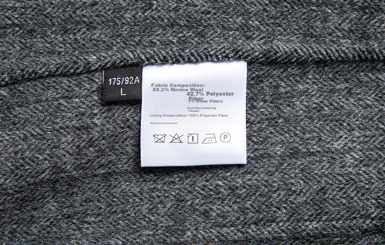 Shanshan Wool Double-Sided Woolen Blazer Men's Autumn Winter Business Casual Workwear Short Suit Jacket 19